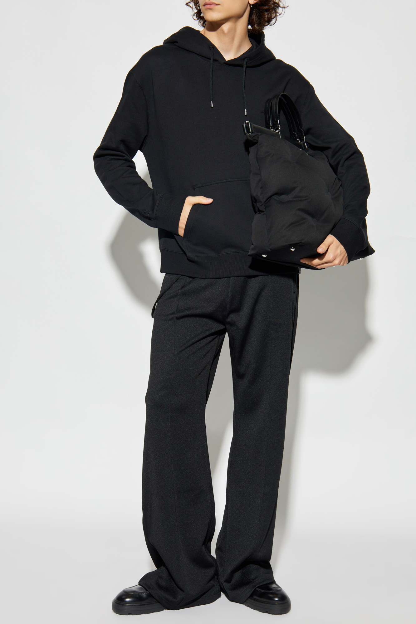 Black Sweatshirt with logo Courrèges - Vitkac GB